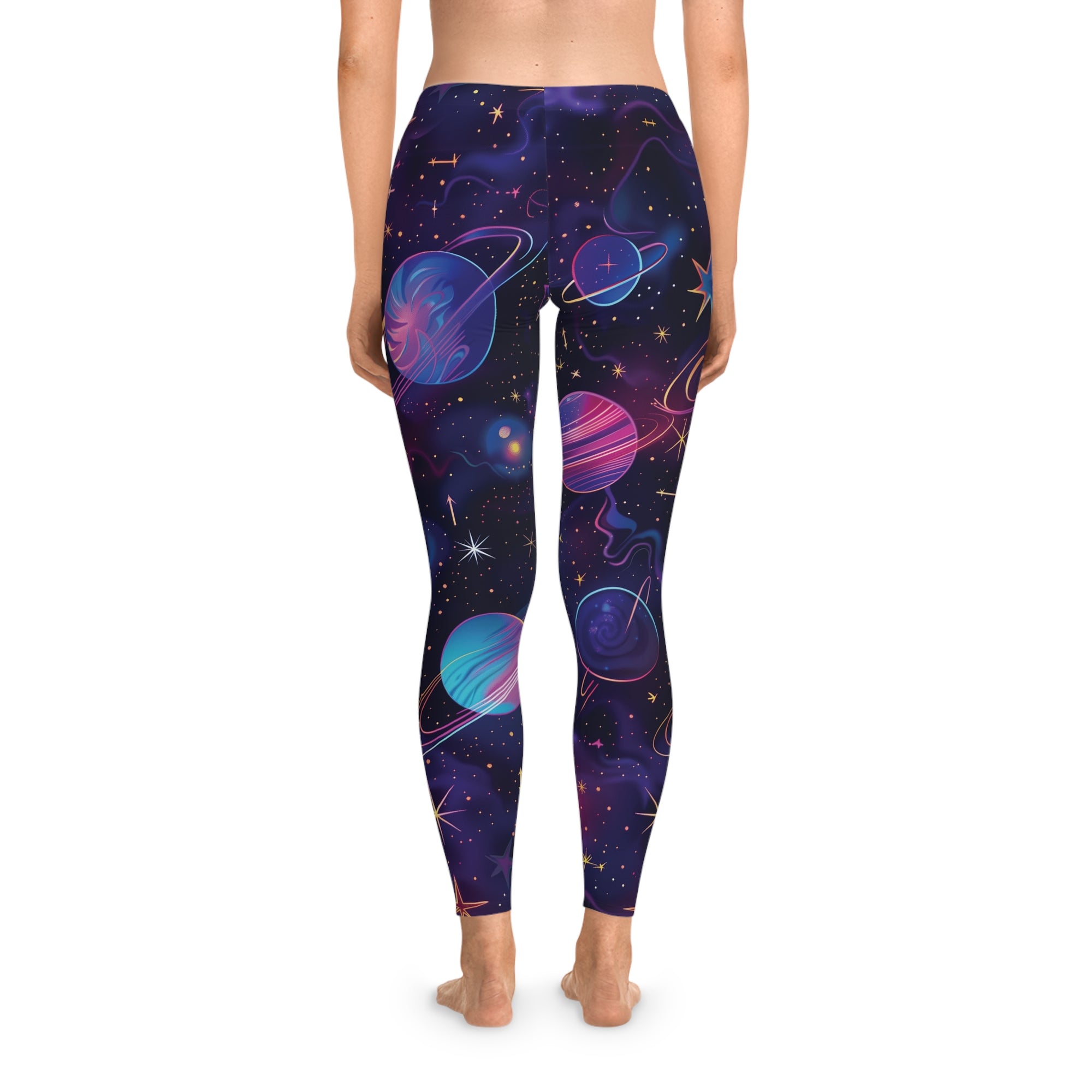 Cosmic Candy Galaxy Yoga Leggings
