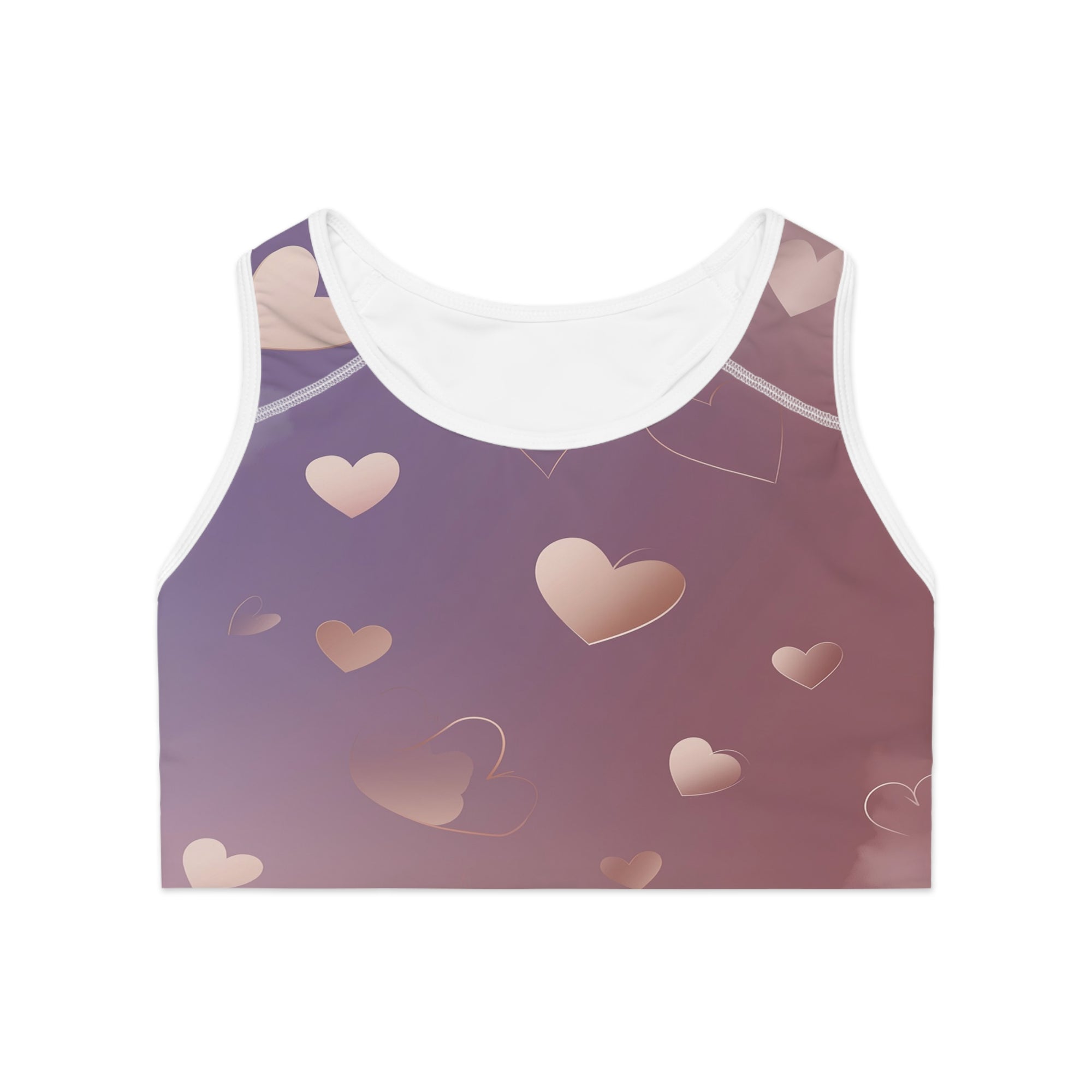 Heart Float Sports Bra
