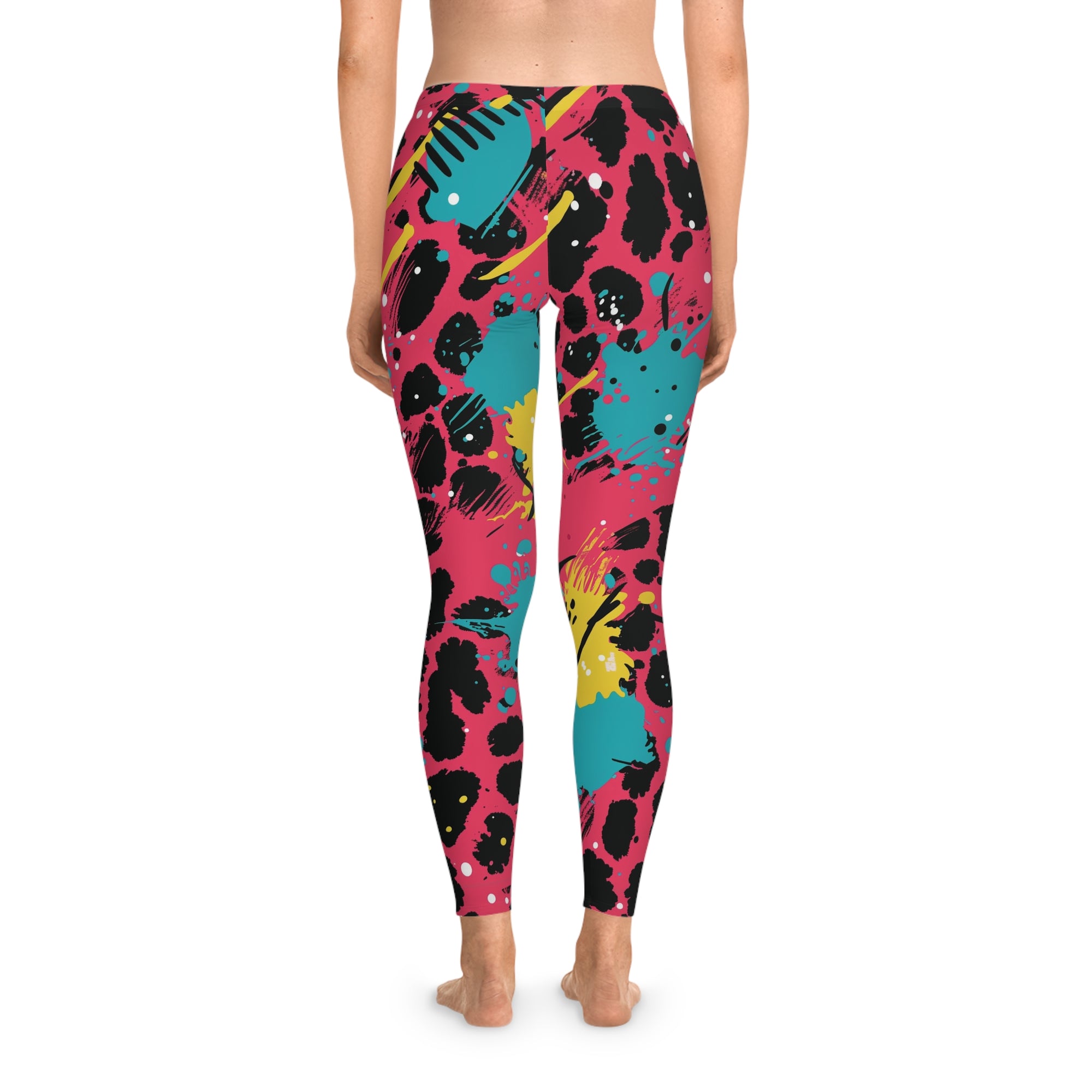 Neon Jungle Rush Yoga Leggings