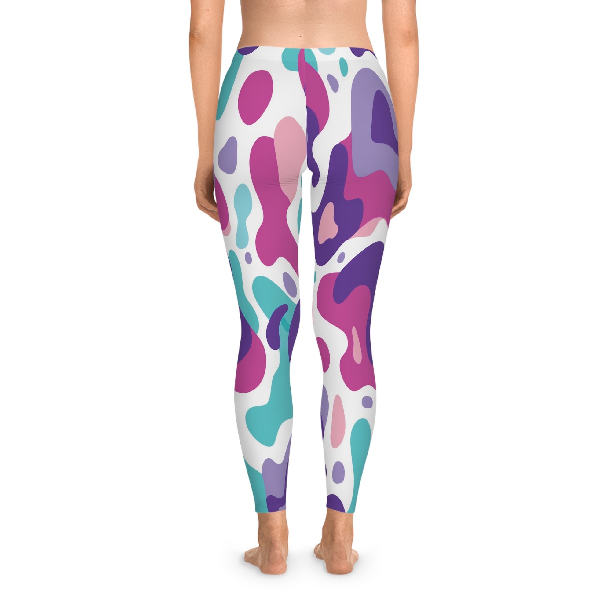 Color Splash — Stretchy Leggings (AOP)