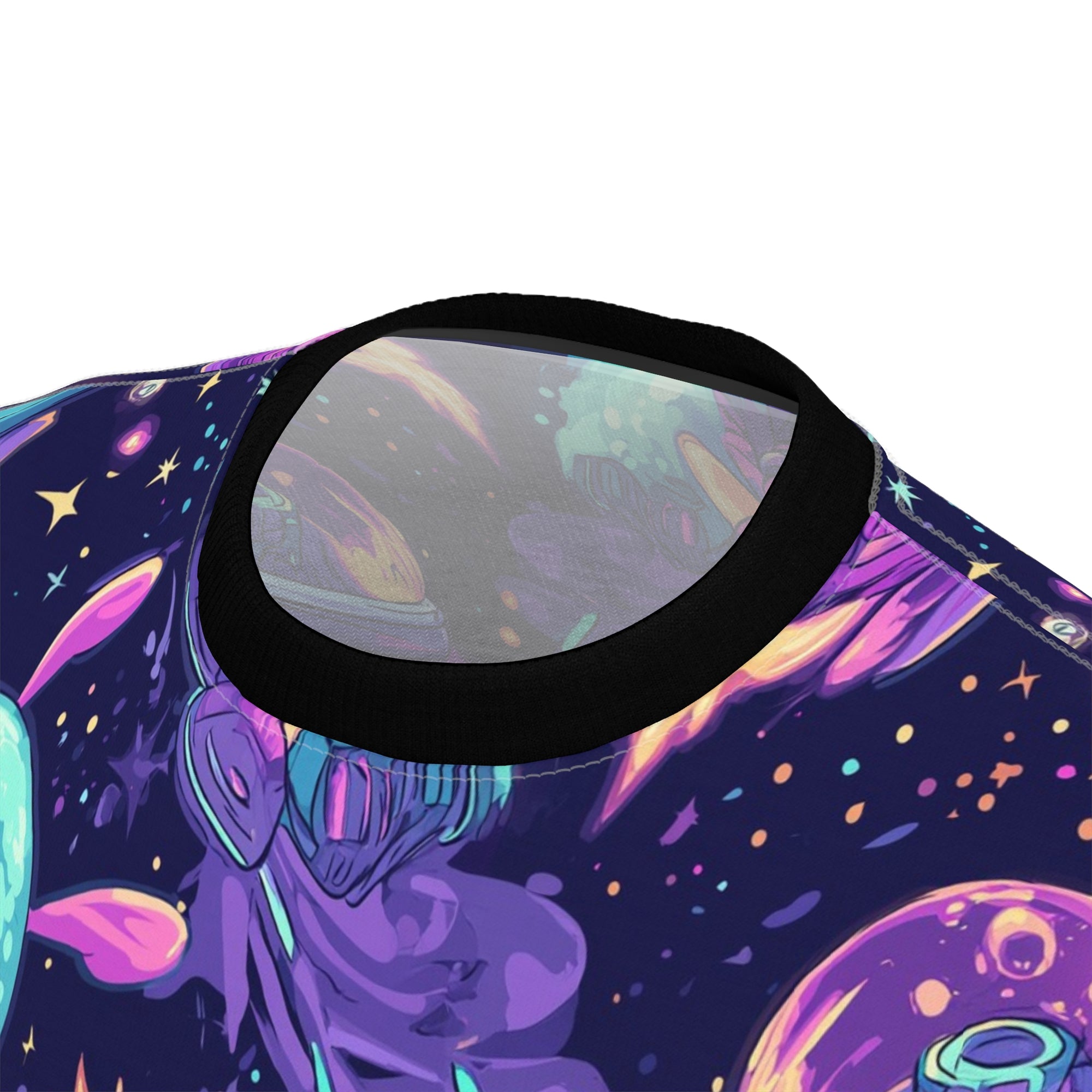 Galactic Drift: Alien Anime Adventure Unisex Tee