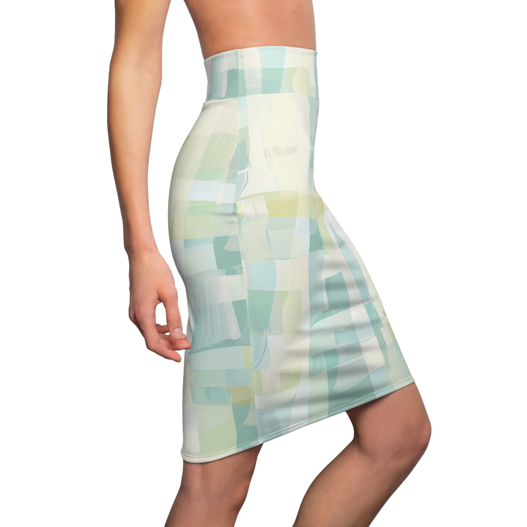 Mint Mirage – Silhouette Season Pencil Skirt