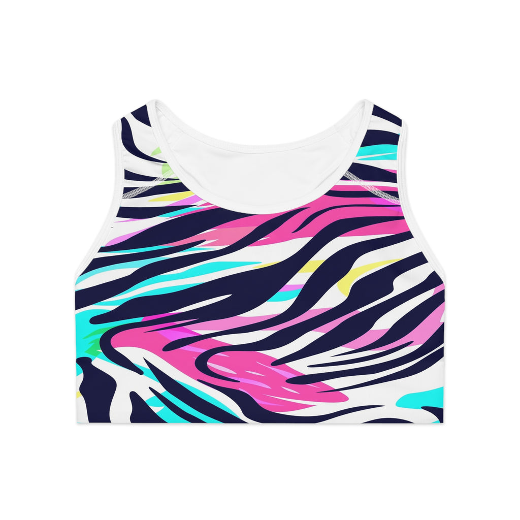 Electric Jungle Sports Bra