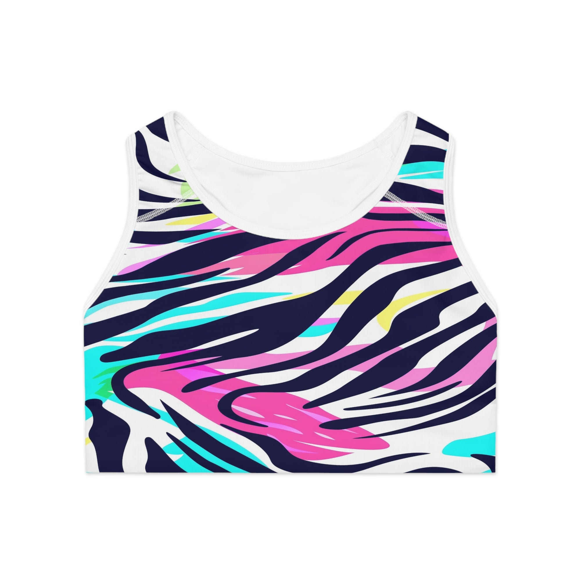 Electric Jungle Sports Bra