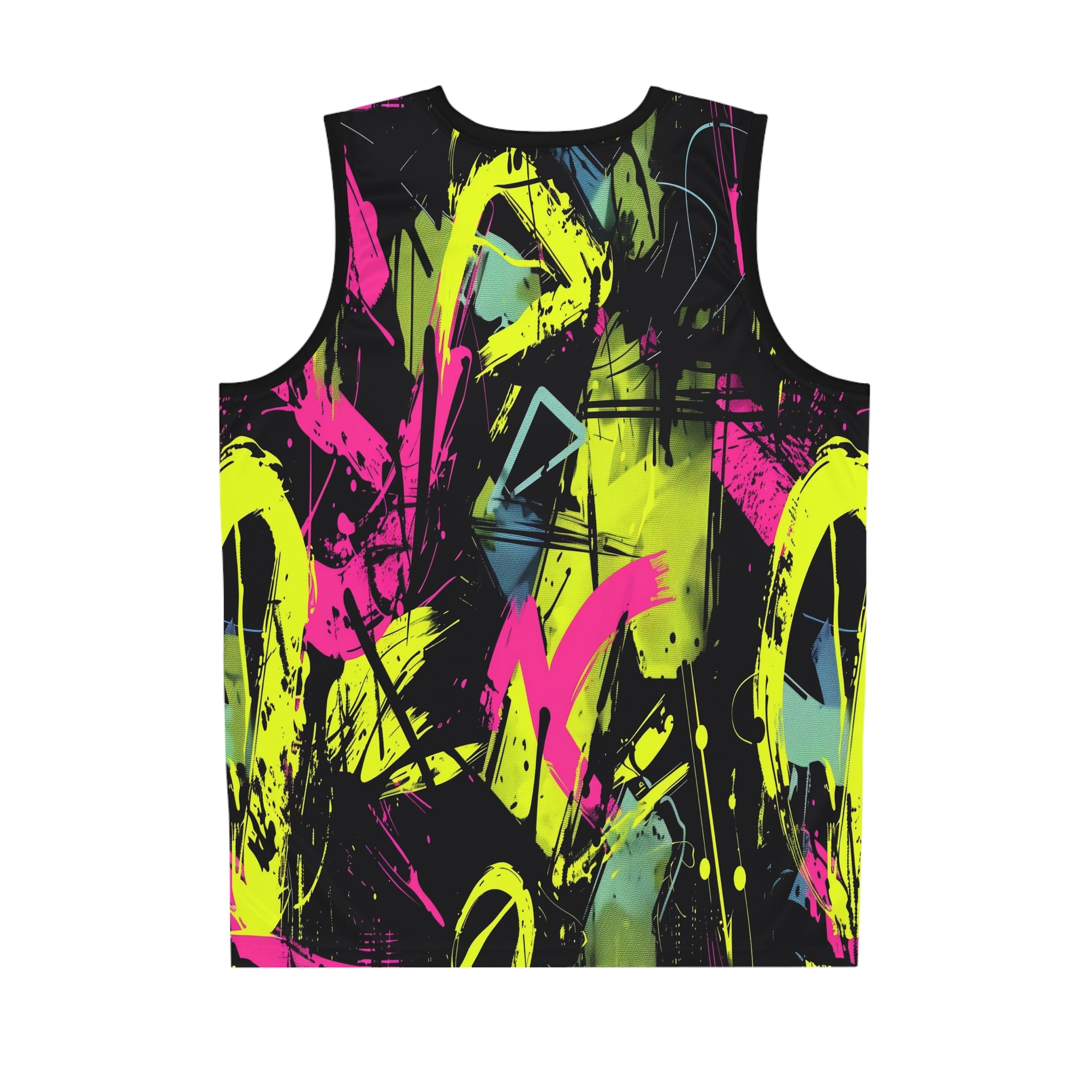 Neon Fury AOP Basketball Jersey