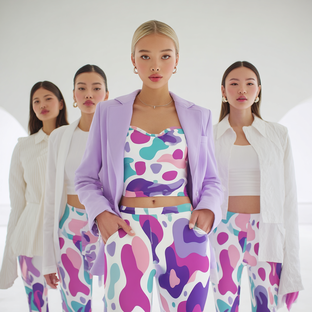 Color Splash — Stretchy Leggings (AOP)