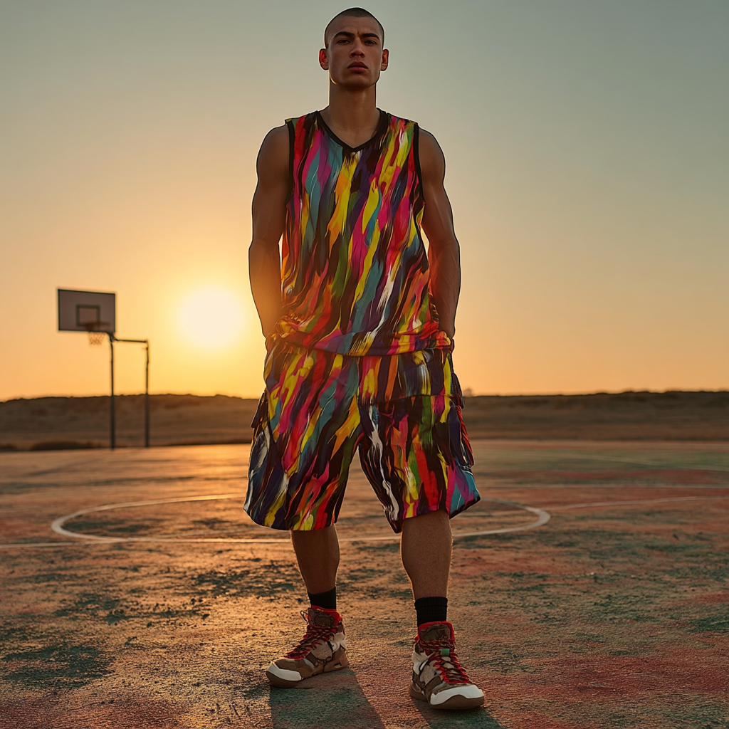 Prism Rush Basketball Jersey