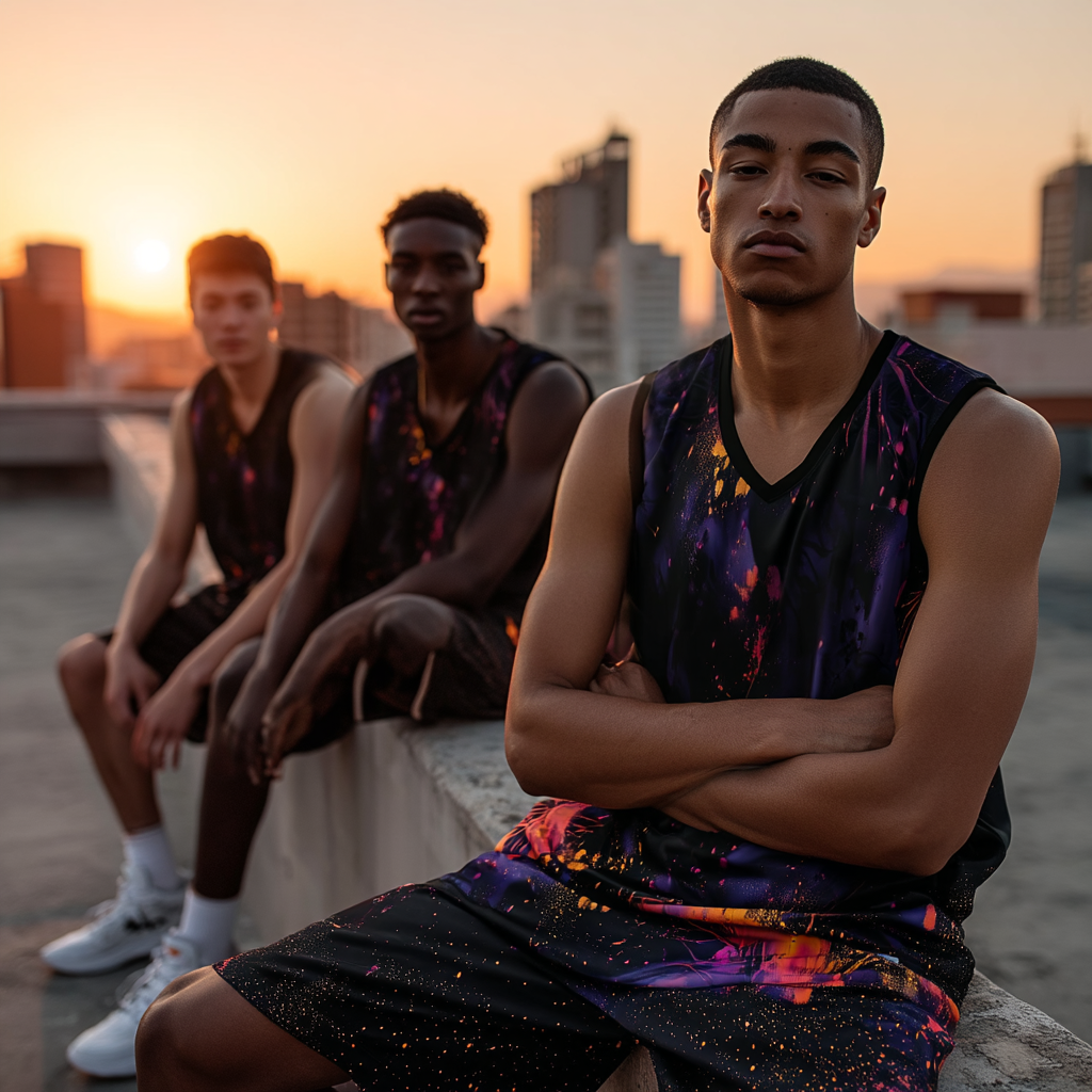 Voltage Bloom Basketball Jersey