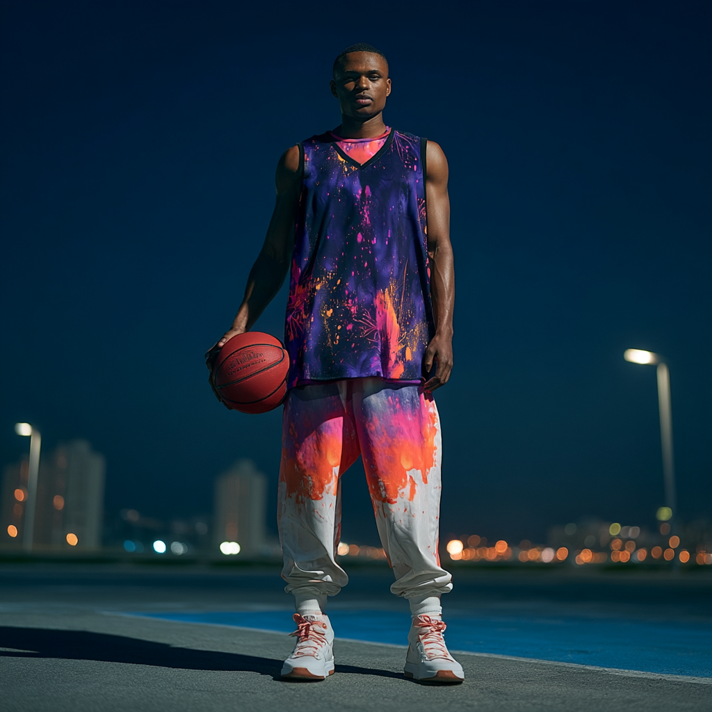 Voltage Bloom Basketball Jersey
