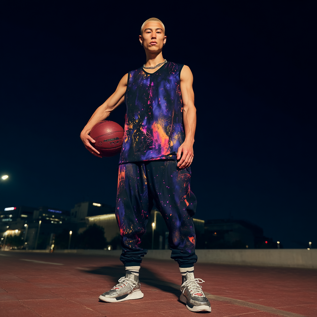 Voltage Bloom Basketball Jersey