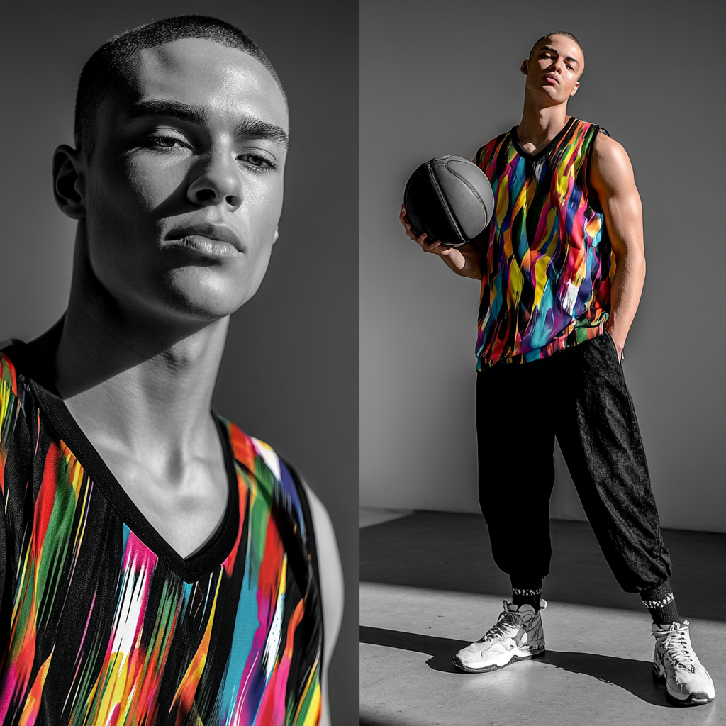 Prism Rush Basketball Jersey