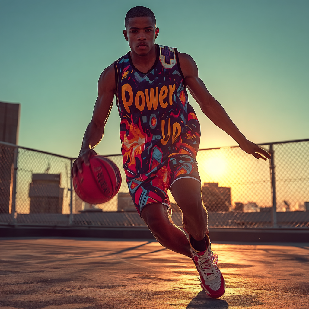 Pixel Heat Retro Gamer Jersey