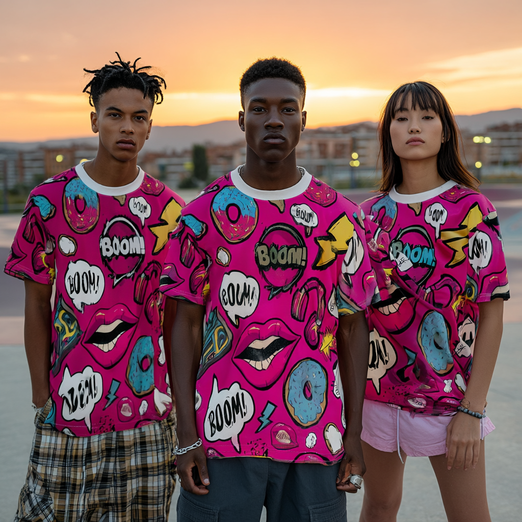 BOOM! Stickersplosion Unisex Tee