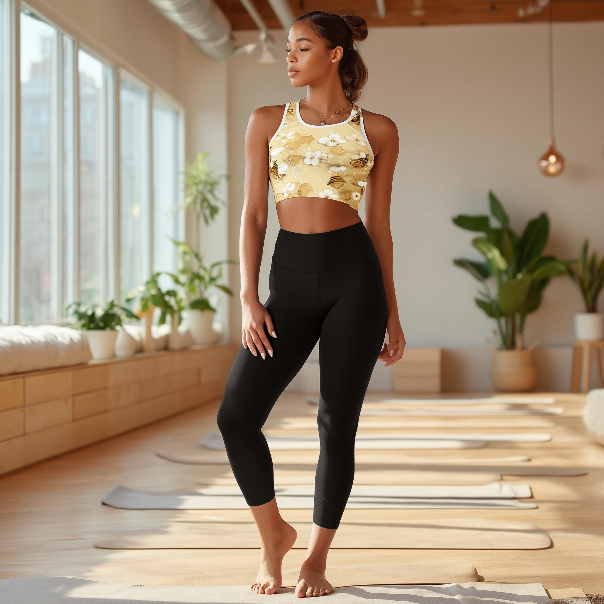 Bee Bold Sports Bra