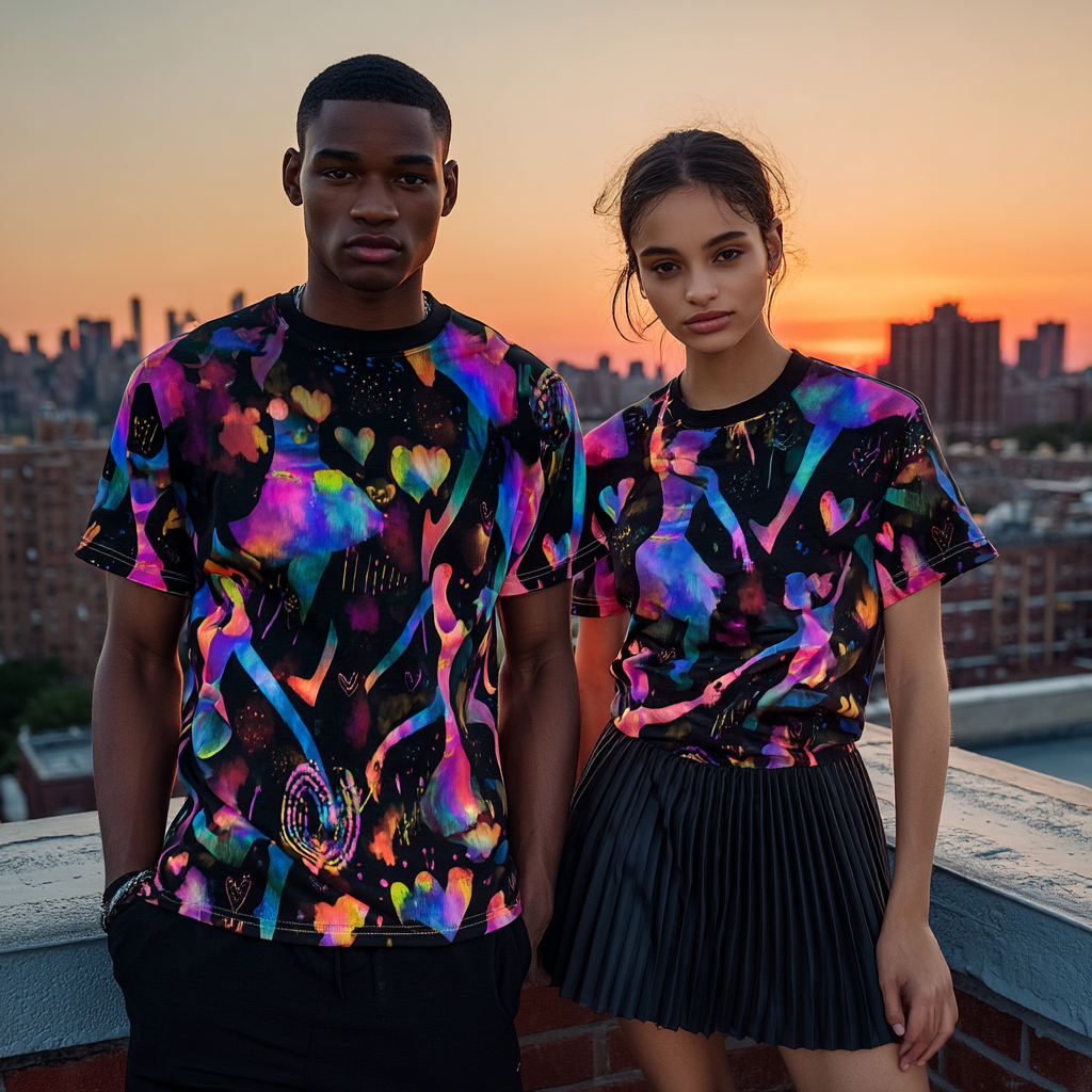 Electric Joy – Rainbow Dance Unisex Tee