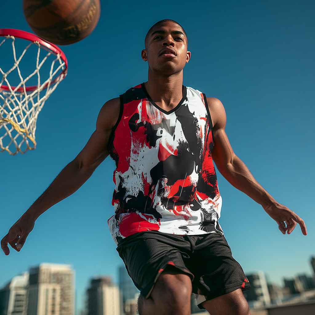 Urban Blitz Camo Basketball Jersey