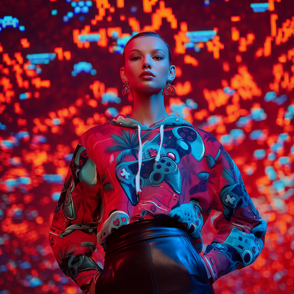 Tropical Gamer Unisex Pullover Hoodie