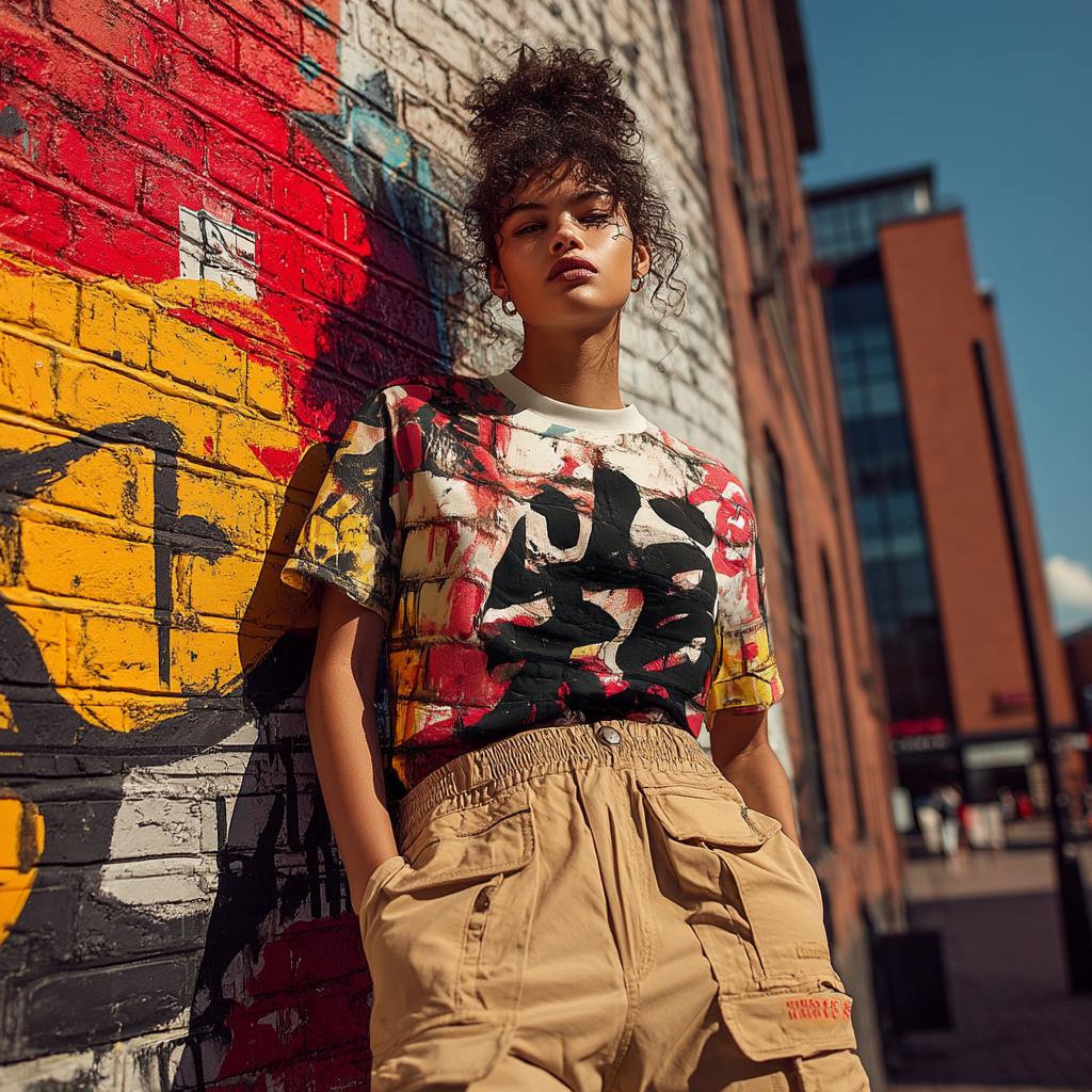 Brick Cipher: Retro Script Unisex Tee