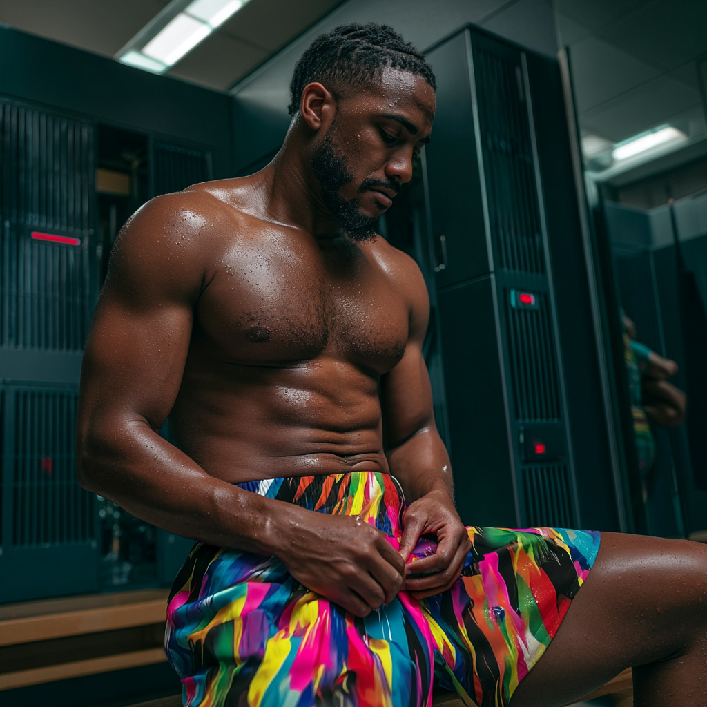 Digital Prism Strike Basketball Shorts