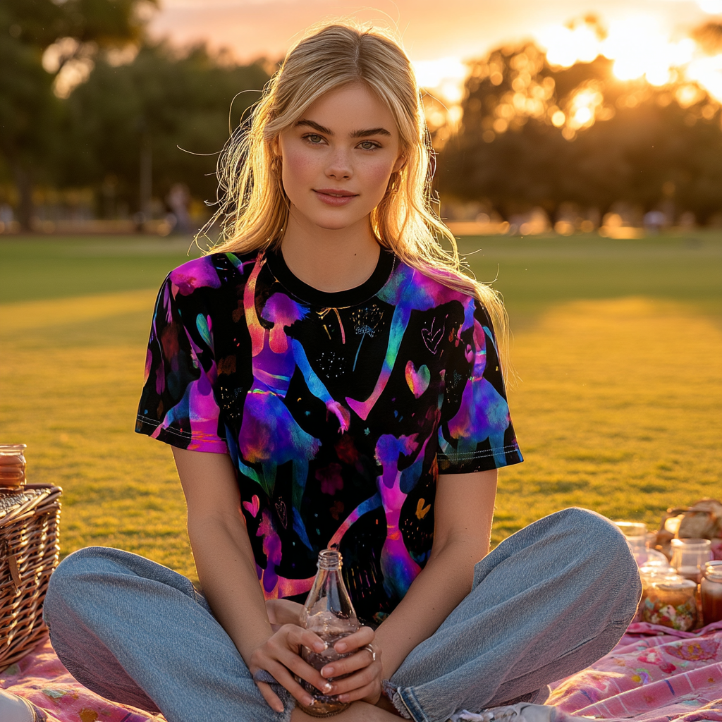 Electric Joy – Rainbow Dance Unisex Tee