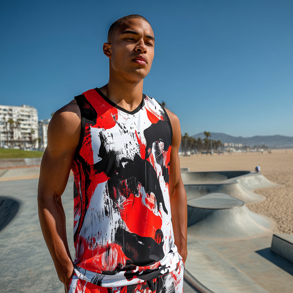 Urban Blitz Camo Basketball Jersey