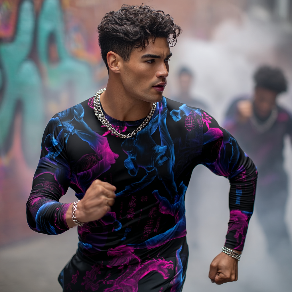 Strike First – 1980s Karate Movie Long Sleeve Shirt