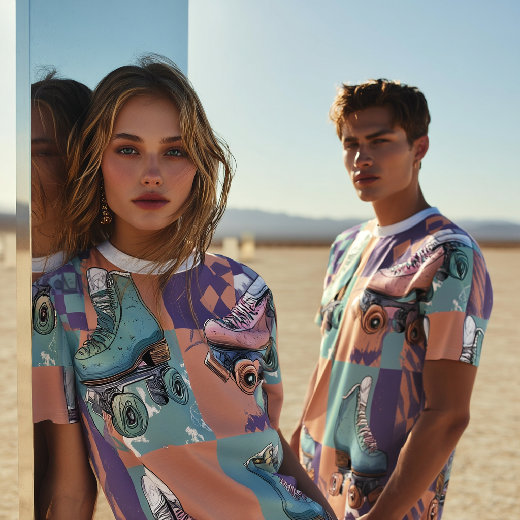 Roller Rink Revival Unisex Tee – Retro Skate Dream