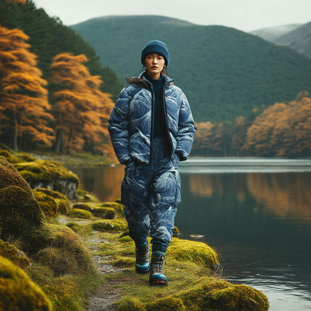 Alpine Trail Women’s AOP Puffer Jacket
