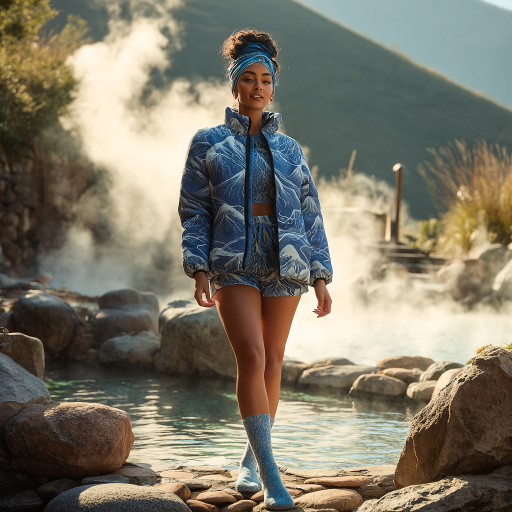 Alpine Trail Women’s AOP Puffer Jacket