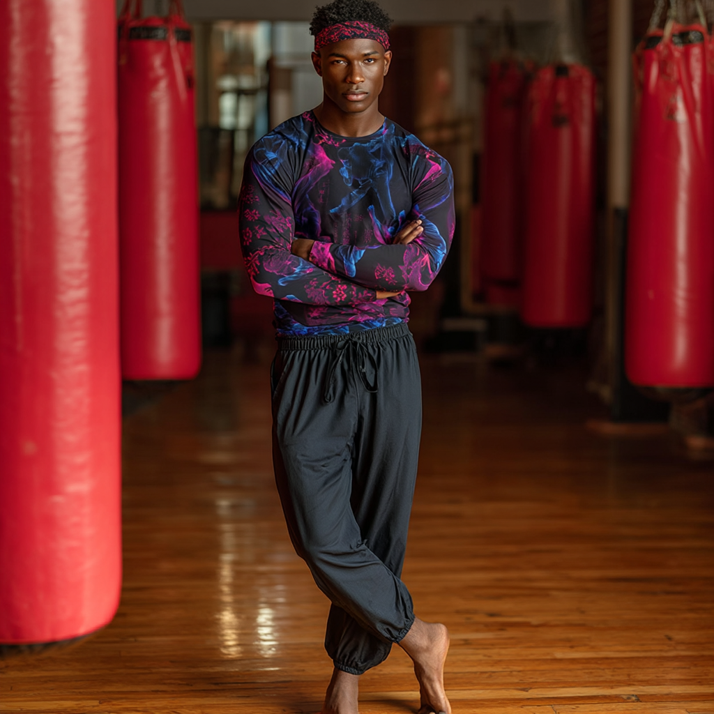 Strike First – 1980s Karate Movie Long Sleeve Shirt