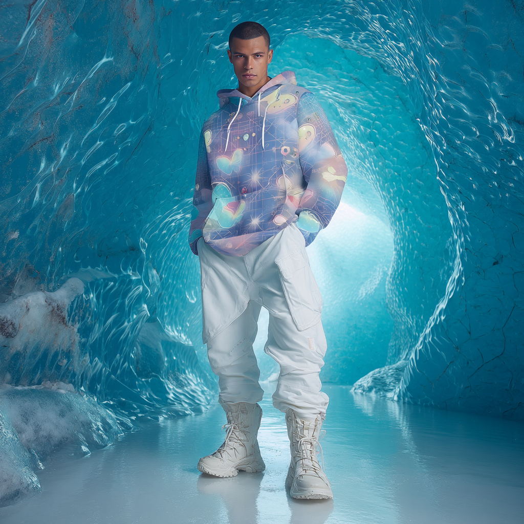 CyberFlutter Unisex Pullover Hoodie