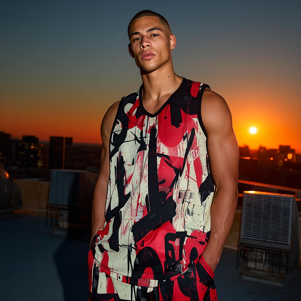 Alphabet Riot Basketball Jersey