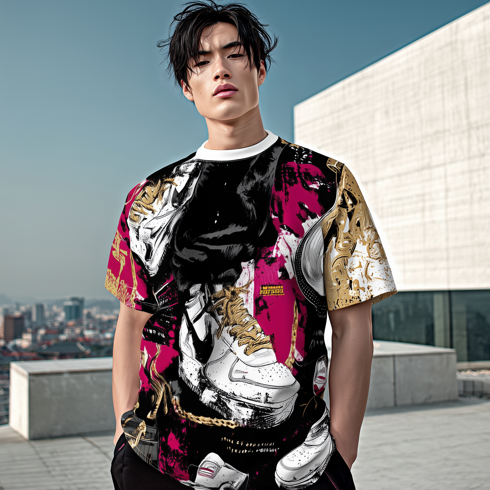 “Kick & Flow” – Hip-Hop Legacy Unisex Tee