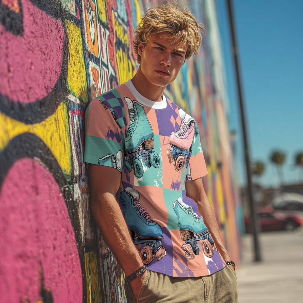 Roller Rink Revival Unisex Tee – Retro Skate Dream