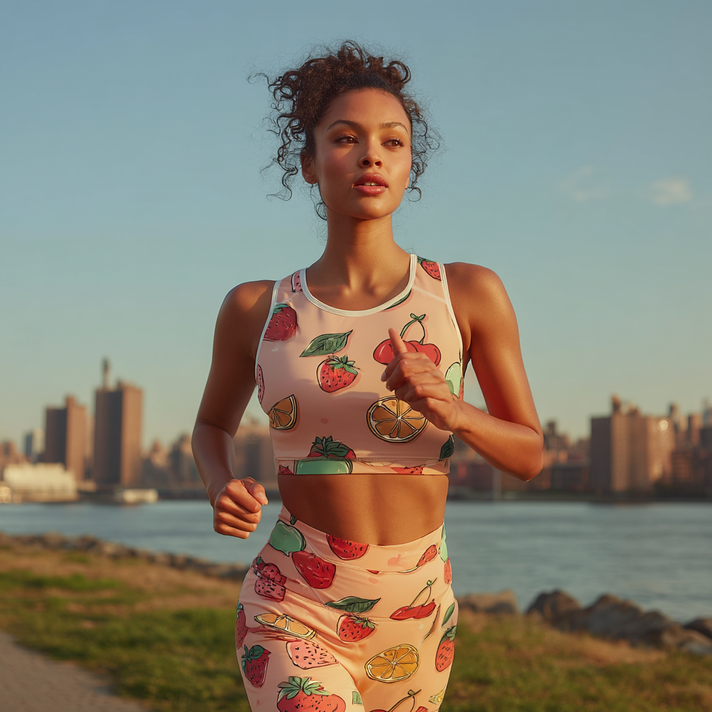Fruity Vibes Stretchy Leggings