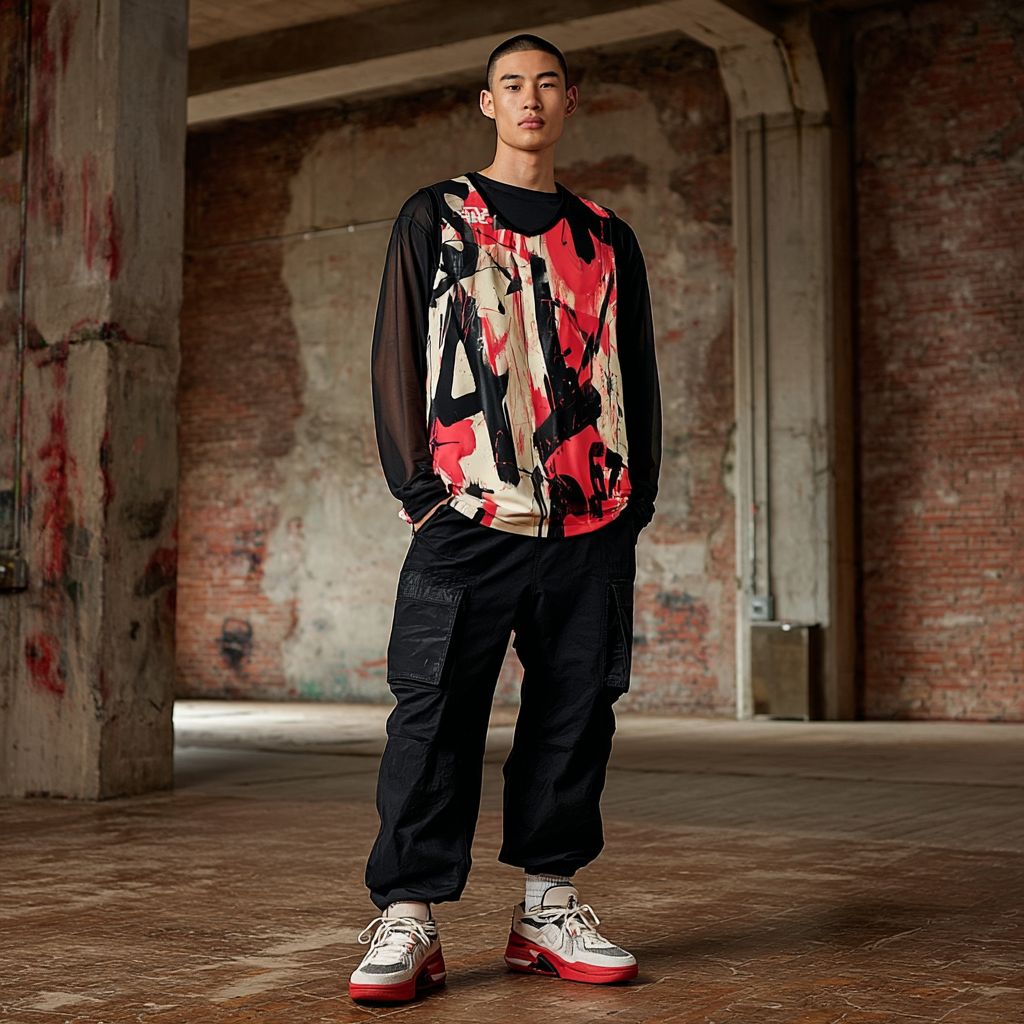 Alphabet Riot Basketball Jersey
