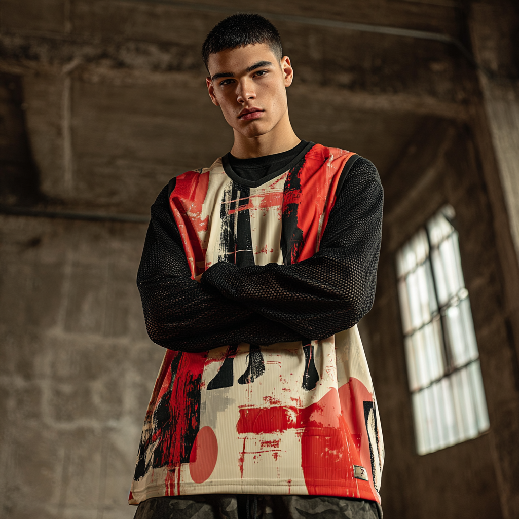 Urban Shadows Basketball Jersey