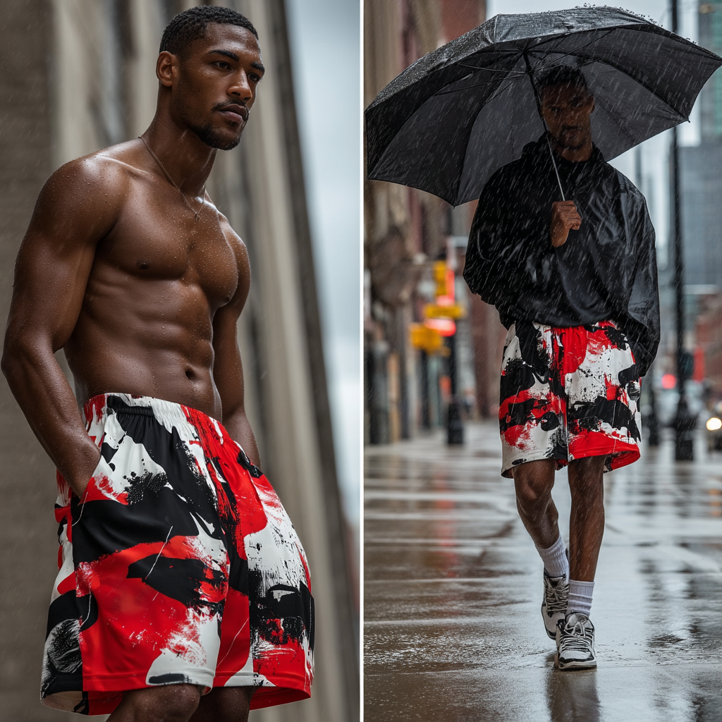 Urban Camo Rush Basketball Shorts
