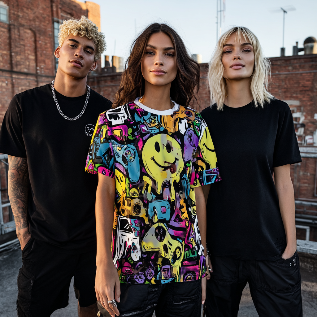 Melted Icons Unisex Tee – Pop Mash Edition