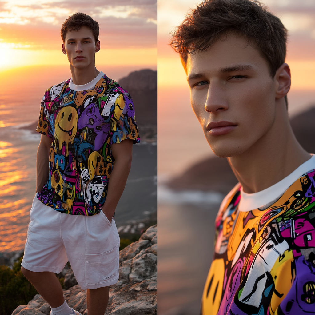 Melted Icons Unisex Tee – Pop Mash Edition