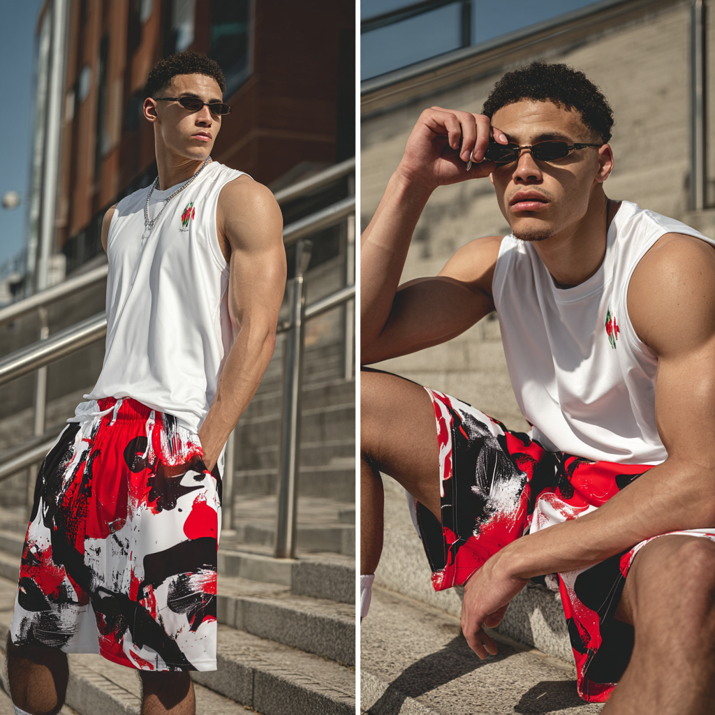 Urban Camo Rush Basketball Shorts