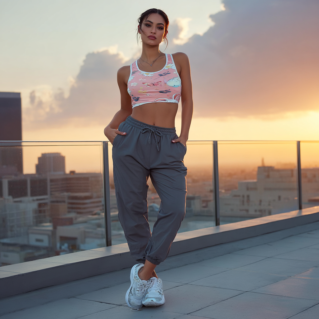 Bunny Garden Sports Bra