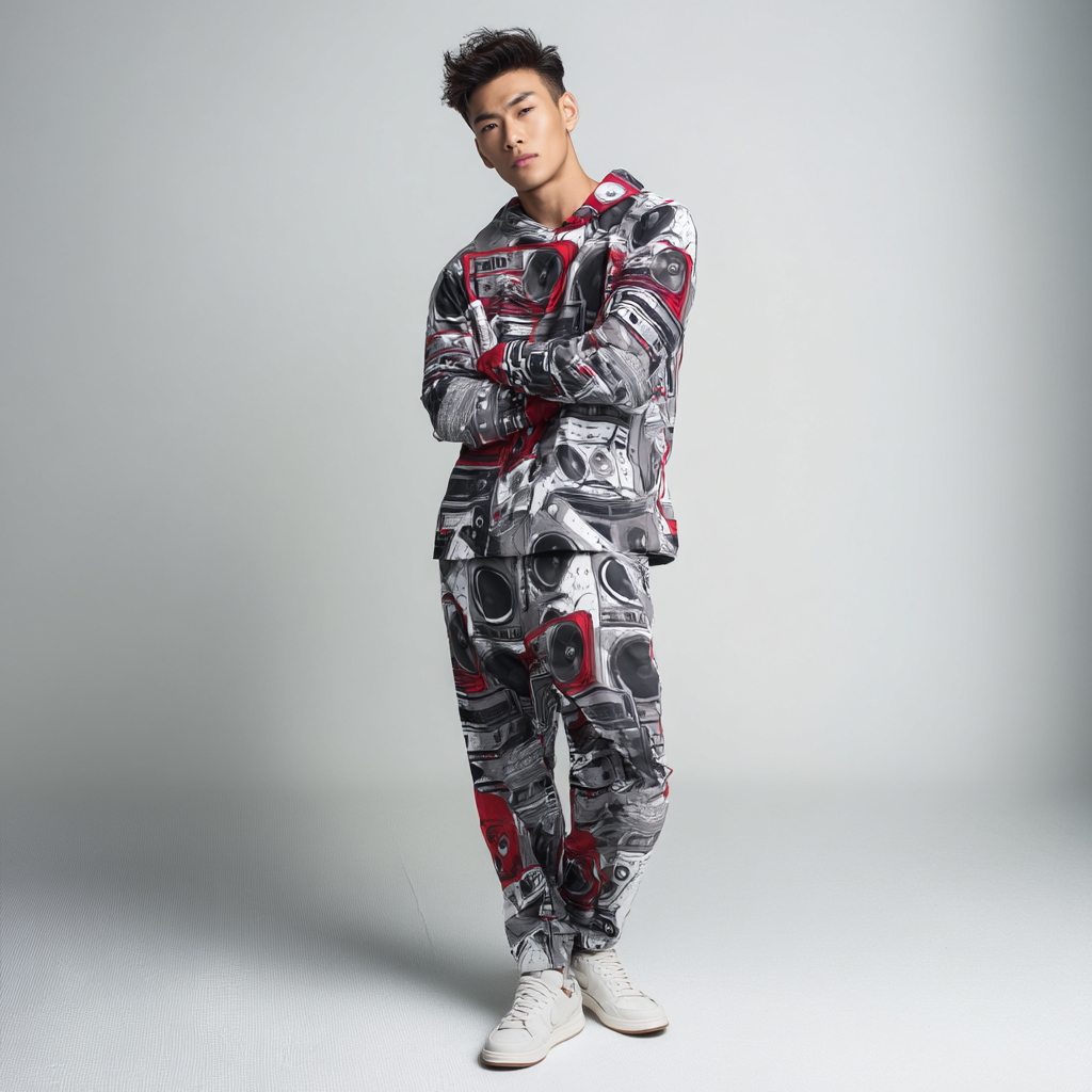 BoomBox Barrage Men’s Performance Warm-Up Hoodie