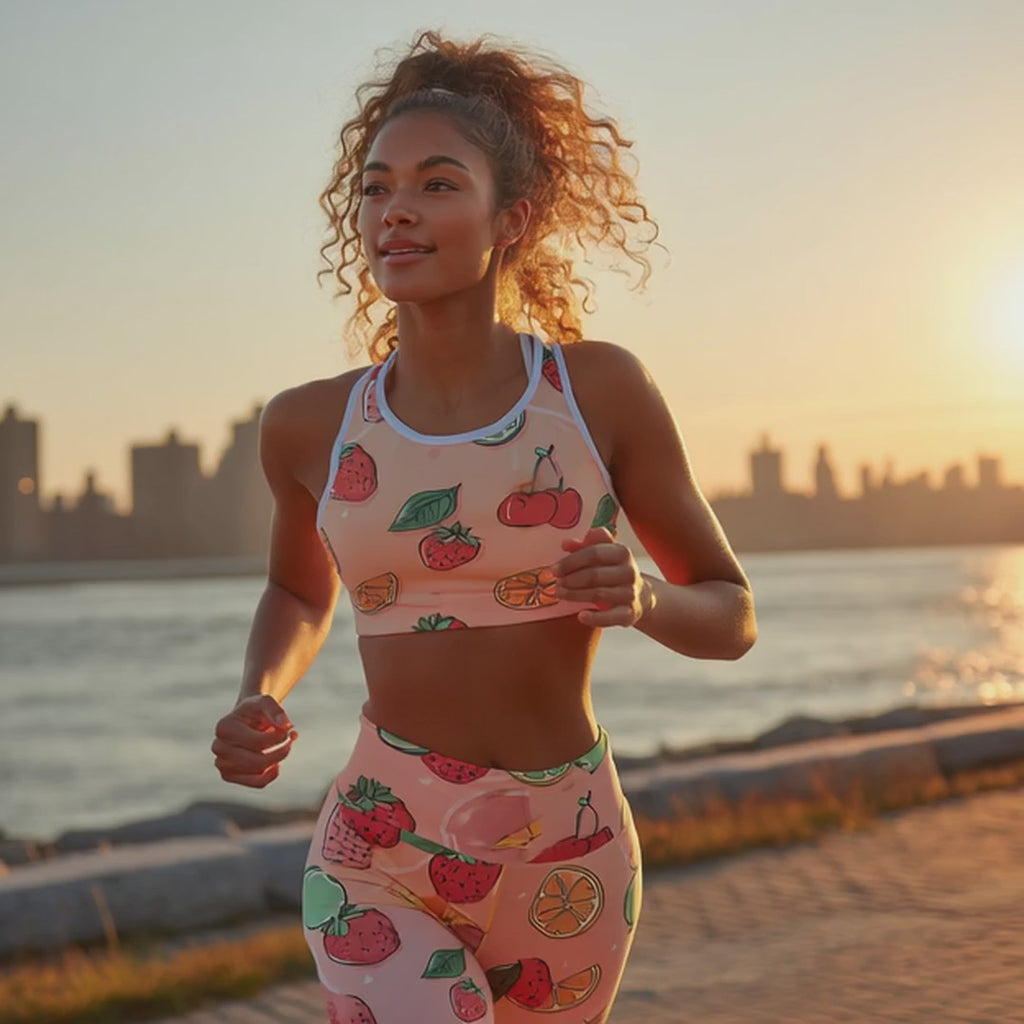 Fruity Vibes Stretchy Leggings