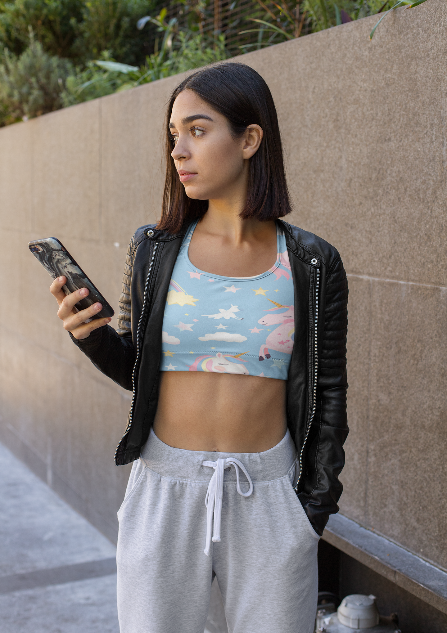 Unicorn Dreamscape Sports Bra